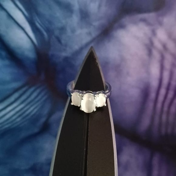 Swarovski Elements - Size 5½ - Silver tone ring as pictured - Picture 2 of 6